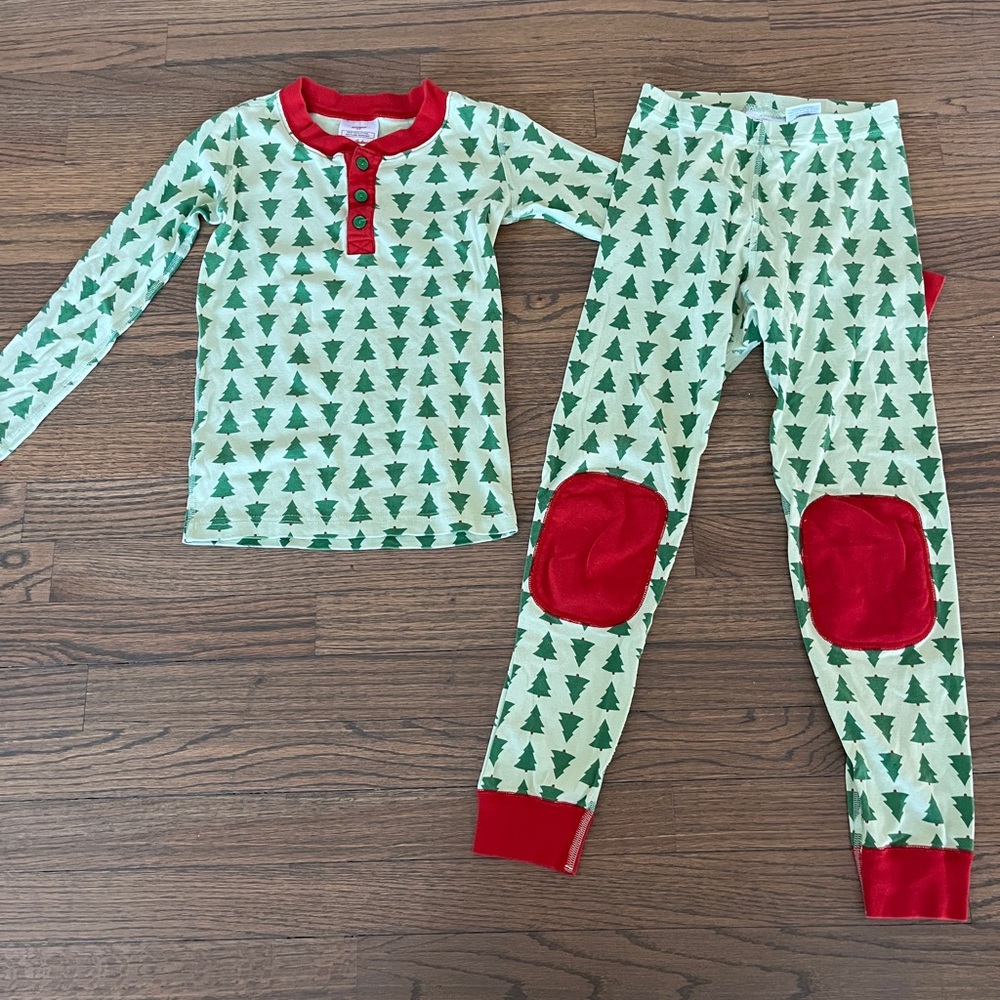 Green and Red Kids Pajamas